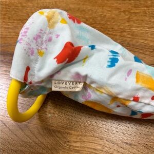 Colorful Baby sensory Toy with Yellow Ring